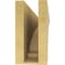 Ekena Millwork 6"W x 36"D x 12"H Thin Rivera Rough Cedar Woodgrain TimberThane Corbel, Primed Tan CORUR06X36X12RIVRCPR - alternate 5